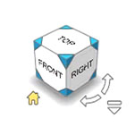 Viewcube icon.