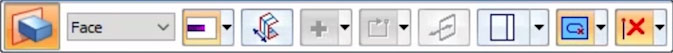 Extrude Mini Toolbar.